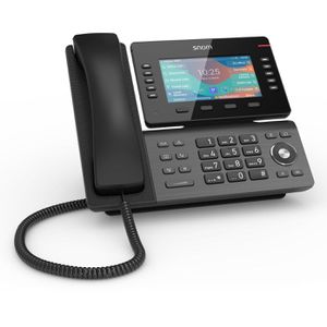 Snom D865 Telefon, schwarz, schnurgebunden, mit WLAN, Bluetooth