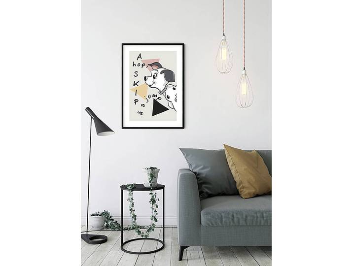 Wandbild 101 Dalmatiner Angles 50 x 70cm Multicolor