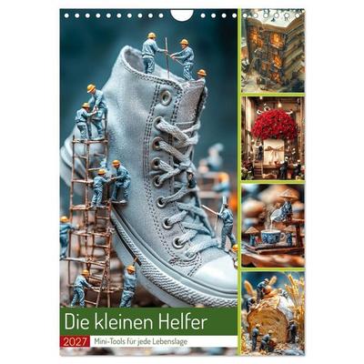 Die kleinen Helfer (Wandkalender 2027 DIN A4 hoch), CALVENDO Monatskalender