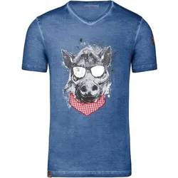 ALMGWAND 1928 ALMGWAND Herren Shirt, Größe L in Blau 3017