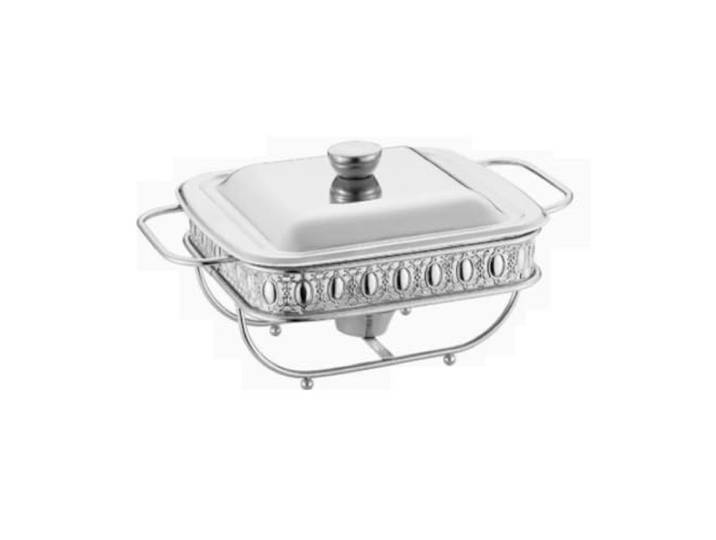 Hitzebeständiges Speisenwärmer-Set aus Glas chafing dish Hochwertiger Lebensmittel-Wärmebehälter und Wärmer for Partys und Outdoor-Events