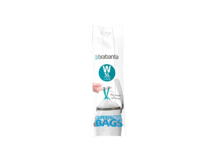 Brabantia PerfectFit W 5l p.z NewIcon 5l Müllbeutel
