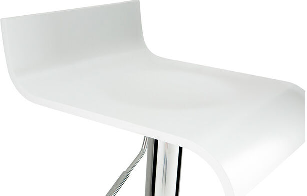 Miliboo Design-Barhocker / Küchenhocker Weiß SURF