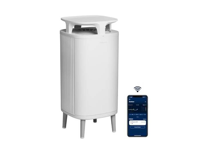 BLUEAIR Luftreiniger für Räume bis zu 48 m²\, Tischluftreiniger für Staub\, Tierhaare\, Rauch\, Schimmel\, Pollen\, Allergene\, Geruchsbeseitigung\, HEPASilent\, DustMagnet 5210i