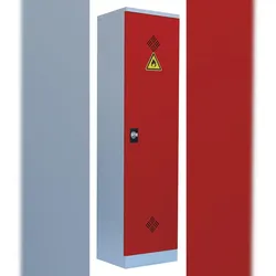Umweltschrank Gefahrstoffschrank Pflanzenschutzschrank 195x50cm grau/blau 566241