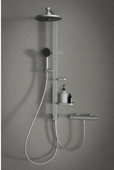 Ideal Standard Duschsystem BD585SI ohne Armatur, Silver