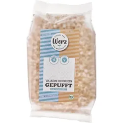 Werz Vollkorn-Buchweizen gepufft glutenfrei bio