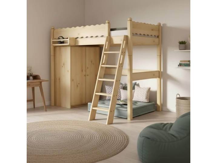 Hochbett Tim Welle - Kiefer