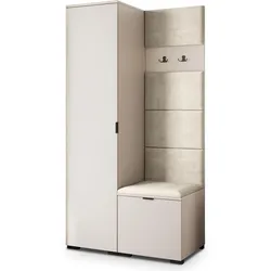 GARDEROBENSCHRANK LORI 95/181/51 cm Modern Kaschmir