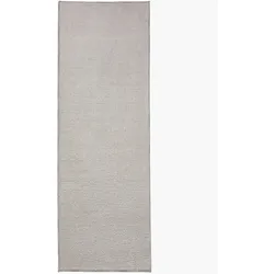 TEPPICH Kurzflor Waschbar NORA in Grau, einfarbig, 78 x 230 cm
