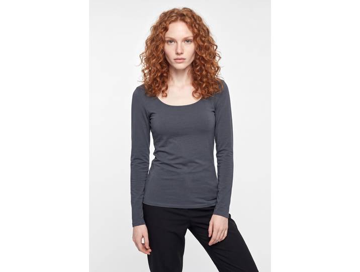 Vero Moda VMMAXI MY LS SOFT LONG U-NECK NOOS Baumwollmischung, regular fit
