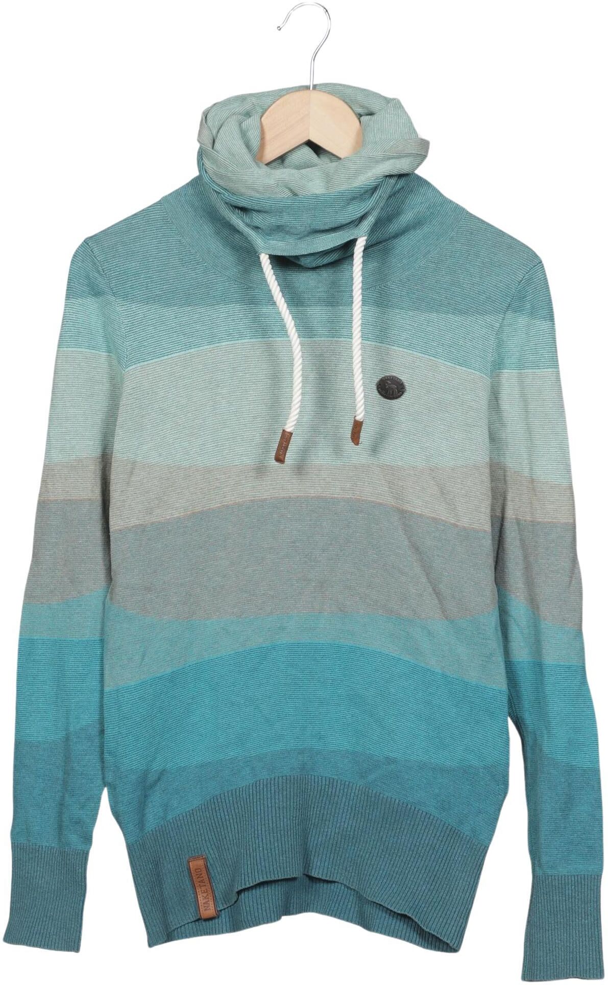 Naketano Damen Pullover, Mehrfarbig, Gr. L, Baumwolle - Second Hand