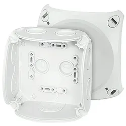 Hensel Kabelabzweigkasten DK 0400 G, 104 x 104 x 70 mm, IP 66, ohne Klemmen
