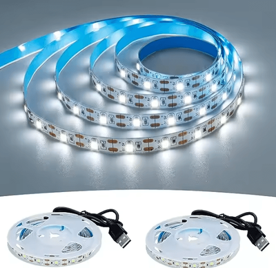 Inspire Curations 1M 5M USB LED Strip Lights For TV And Home Decor white Light 4 M