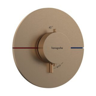 Hansgrohe ShowerSelect Comfort S thermostaat doucheset, wandmontage, geborsteld brons