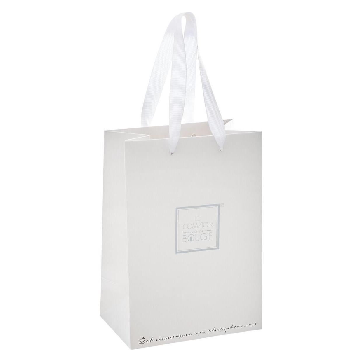 Atmosphera Gift bag, white, 9x20x14 cm (1x) (150688A)