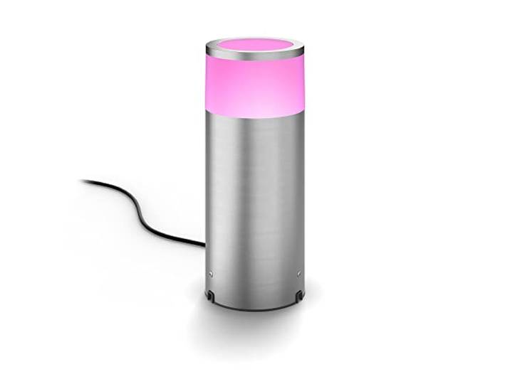 Philips Hue Calla Sockelleuchte, 350 lm, Aluminium
