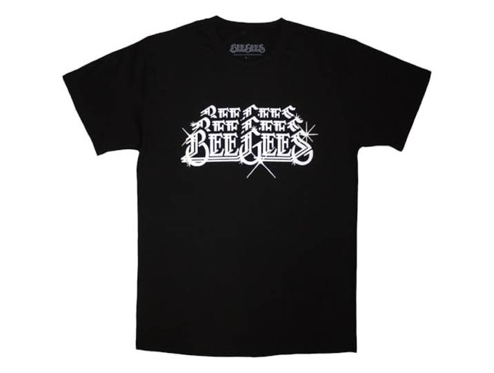 The Bee Gees Stacked Logo T Shirt M