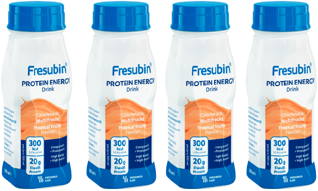 Fresubin Protein Energy Drink Frutos Tropicais 4x200ml