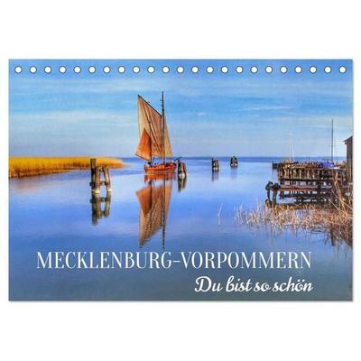 MECKLENBURG-VORPOMMERN.Du bist so schön (Tischkalender 2027 DIN A5 quer), CALVENDO Monatskalender