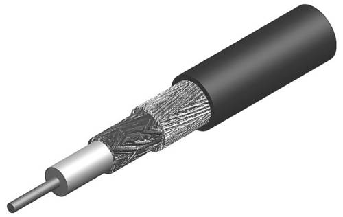 Telegärtner 100012849 Koaxialkabel Außen-Durchmesser: 5.4mm 50Ω Meterware