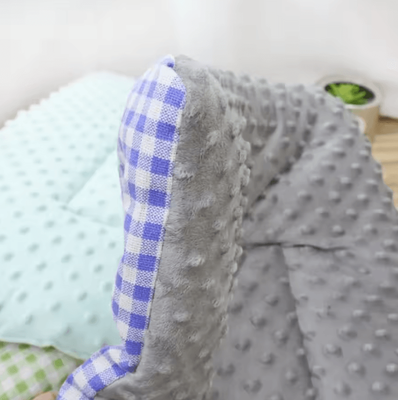 Inspire Curations CozyNest Plush Cat Bed House & Comfort Cave grey 43x30cm