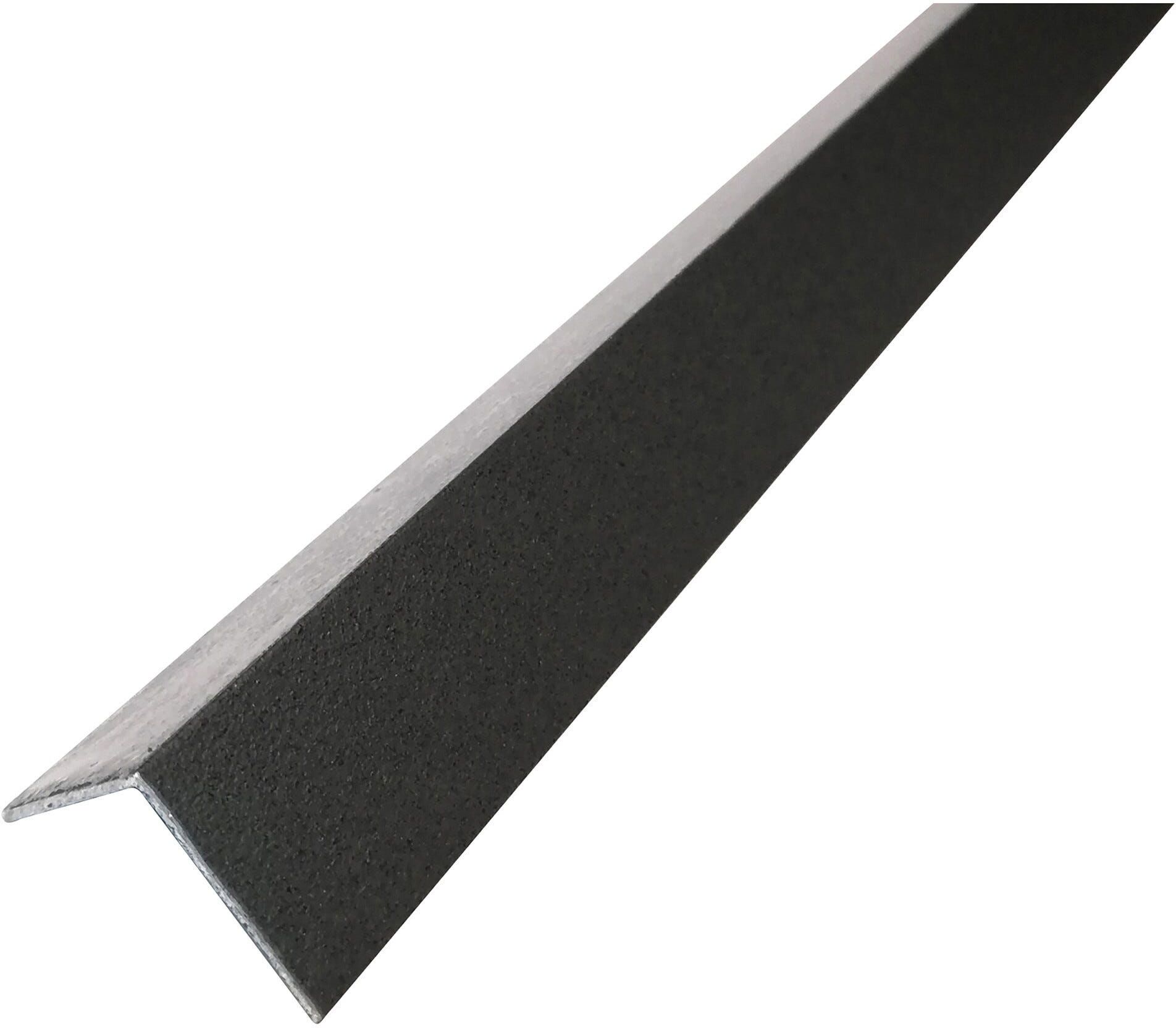 Arcansas ANGOLARE ALLUMINIO 20x20x1 mm 1 m FUMO DI LONDRA