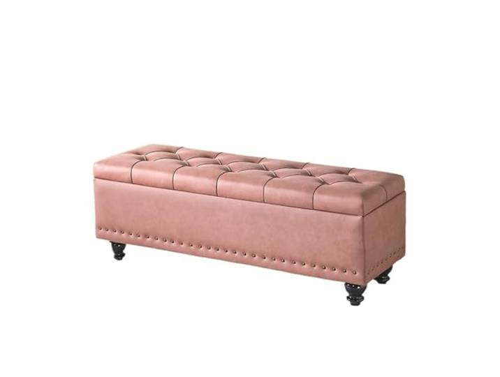 CHICKEN Tritthocker Aufbewahrungsbank, Aufbewahrungs-Fußhocker, geeignet for Schlafzimmer, Wohnzimmer, Bettende, Flur – großer Fußhocker Schlafzimmerbank(03)