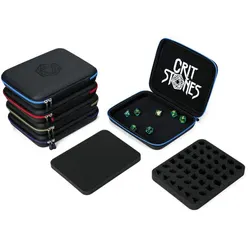 Crit Stones Arcanum Luxury Dice Case - Black