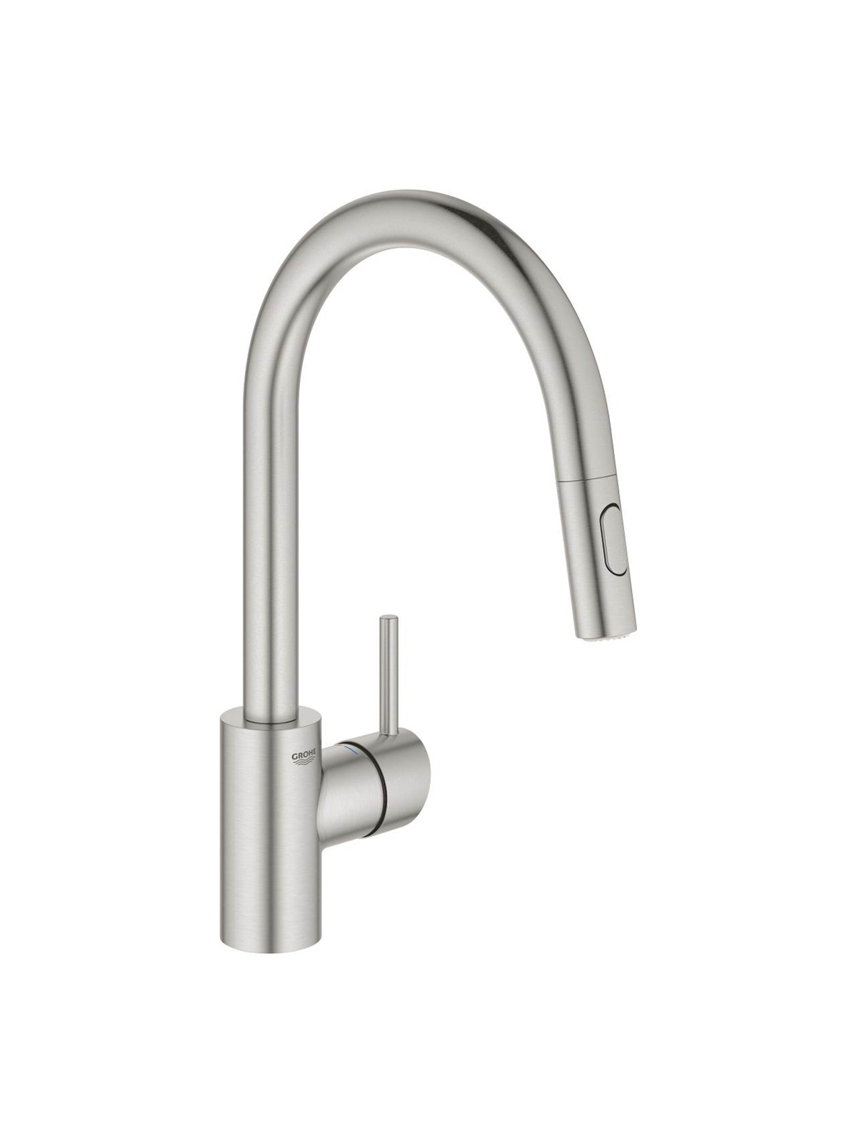 Grohe Concetto Kitchen faucet with pull-out Supersteel