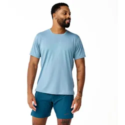 Brooks Herren Dash Short Sleeve blau