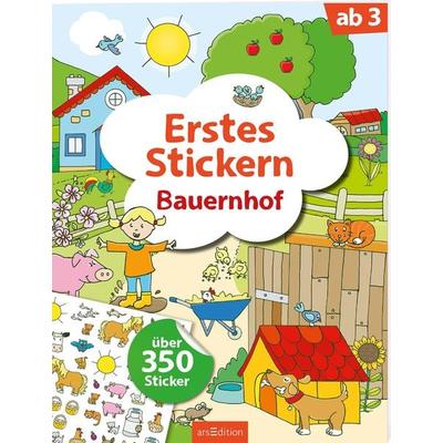 Erstes Stickern – Bauernhof