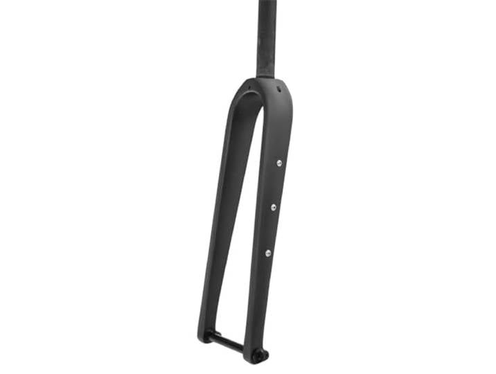 HIMALO Carbon Rennrad Starrgabel 700C Gravel-Gabel Steckachse 12x100mm Scheibenbremse Fahrrad-Gabel Gerade/konisch Vorderradgabel Mit Wasserflaschenhalterung (Color : Matte Black, Size : Straight)