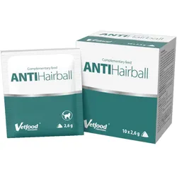 Vetfood Anti Haarballen (10 x 2,6 g) Unterstützt die Verdauung und Ausscheidung von Haarballen