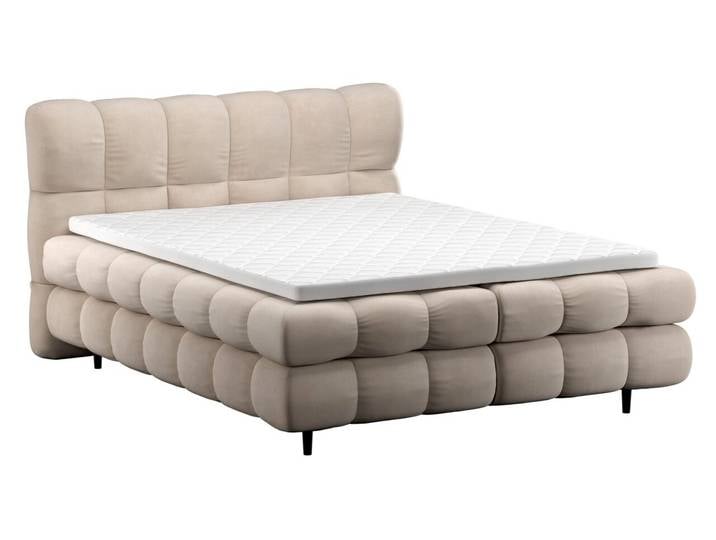 Alberto Martinelli Boxbett VITORIA, creme, Stoff