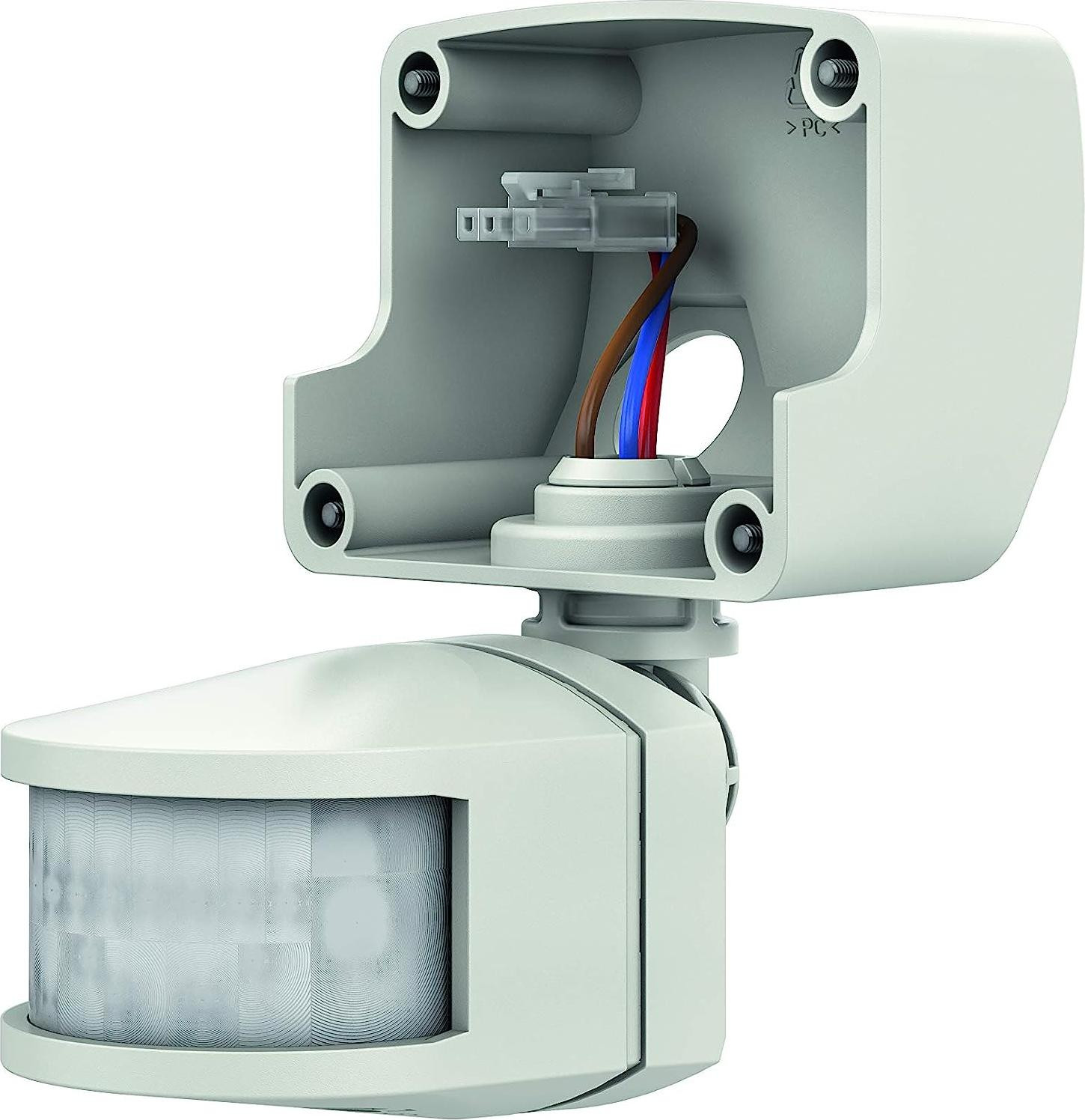 Theben B Motion WH Bewegingssensor voor LED-schijnwerper met 12m bereik, wit
