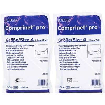 Comprinet pro Strumpf knielang Gr.4 weiß x2 2x2 St