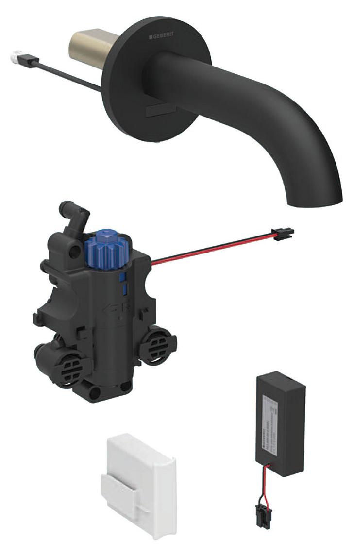 Geberit 116288141 Piave WT-Arm., Wandmontage, Batterie