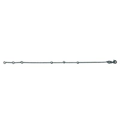Silberkette ONE ELEMENT "Halskette Rundankerkette aus 925 Silber 45 cm", silber, Halsketten, Damen, Silber 925 (Sterlingsilber), Silberkette, Harmonisch gestaltet – ruhiges Design mit feinem Ausdruck