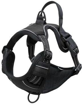 Uplifted Finds Heavy Duty No Pull Reflective Adventure Harness black s