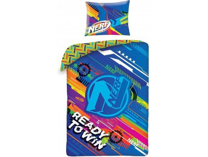 Nerf Dekbedovertrek Ready to Win 140 x 200 cm - Katoen