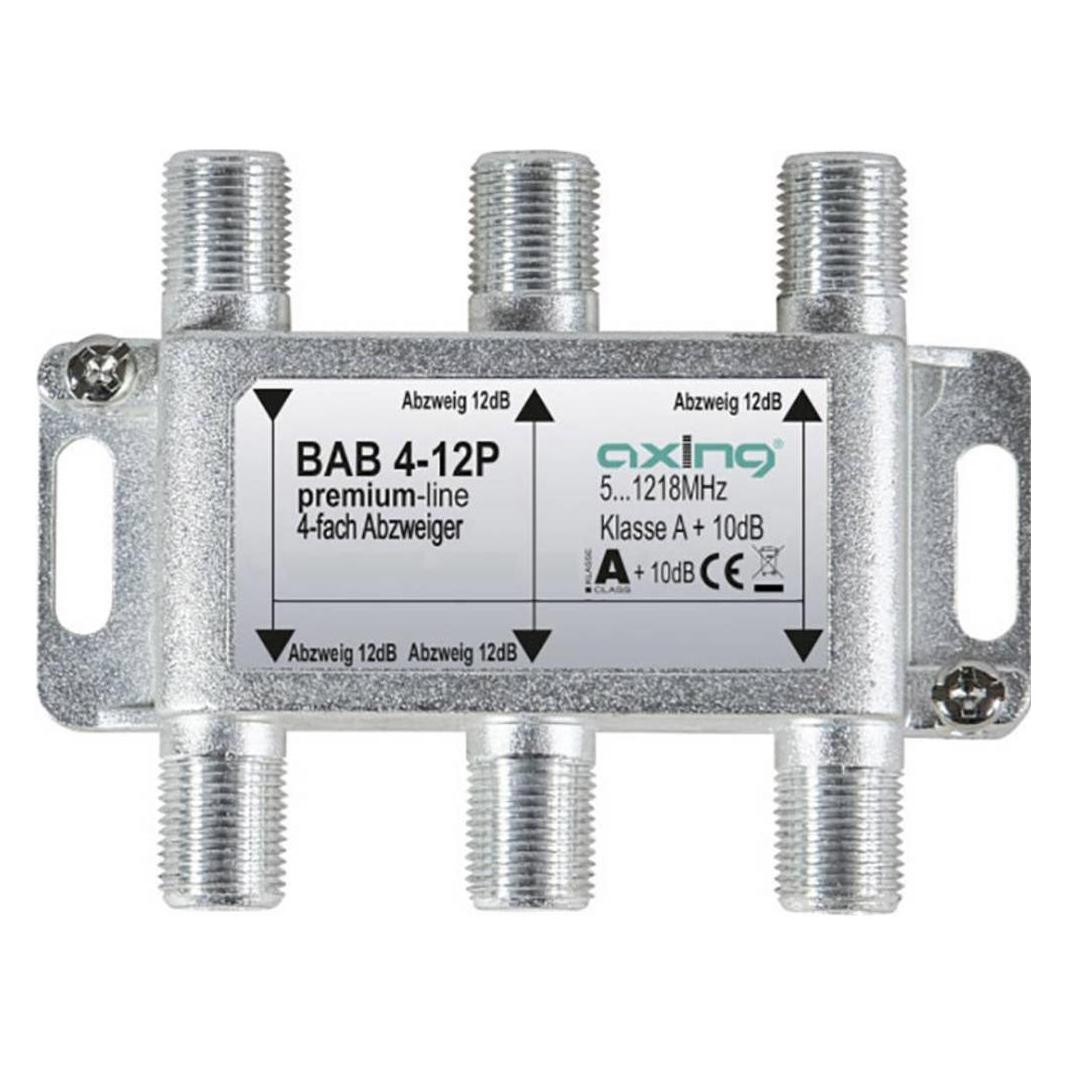 Axing BAB 4-12P Kabel-TV Abzweiger (Antennenkabel) (BAB 4-12P)