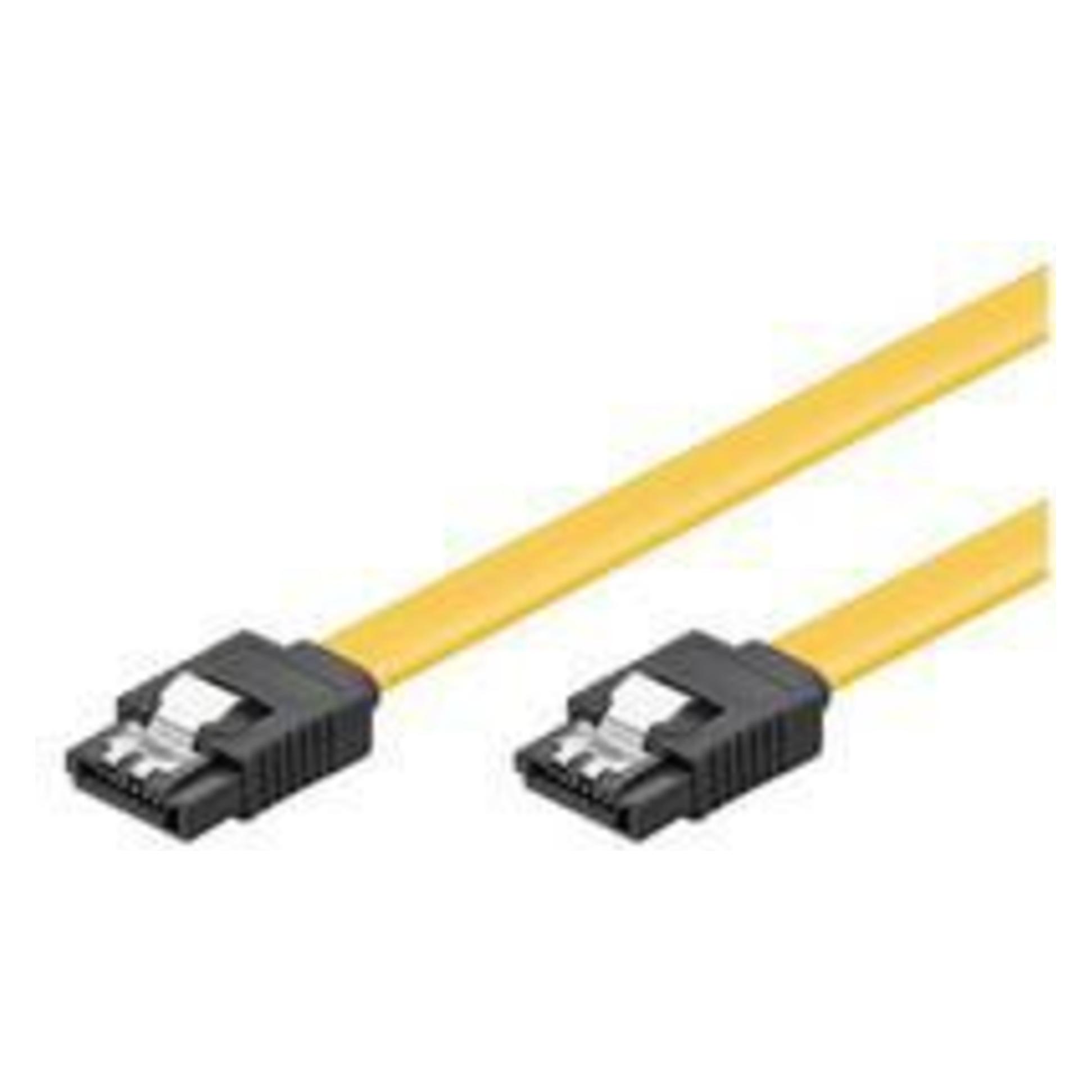 Goobay PC Datenkabel, 6 Gbits, Clip (30 cm, SATA) (95019)