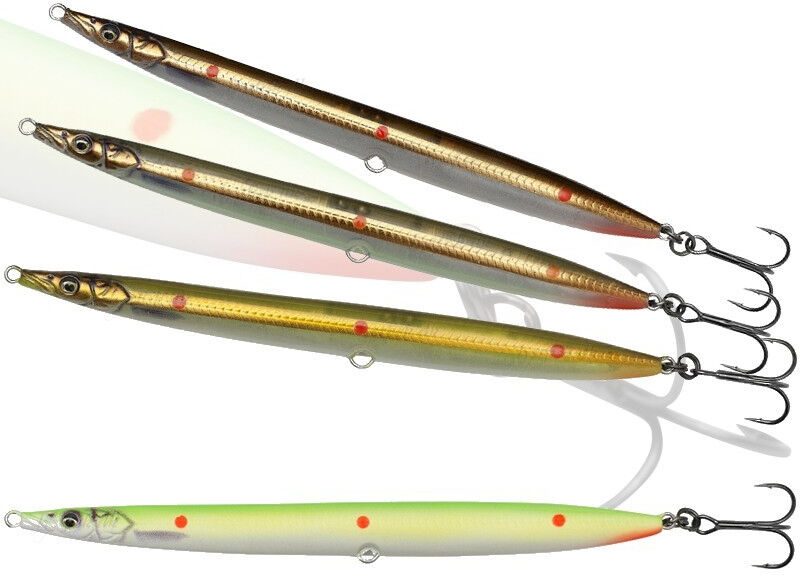 Savage Gear 3d Sandeel Pencil Copper Orange/red Dots