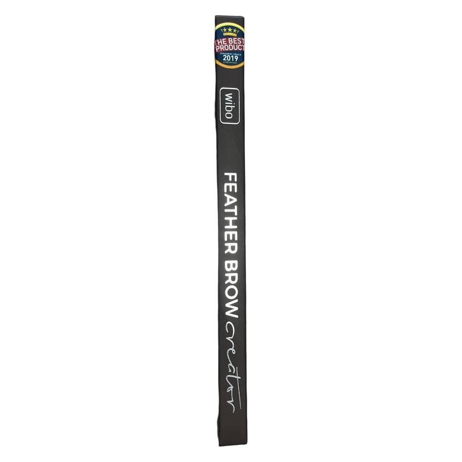 Wibo Feather Brow Creator Eyebrow Pencil With Brush Soft Brown (Soft Brown) (5901801631781)