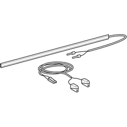 Geberit Leuchtenset unten, Option Spiegelschrank, Modell 800390, 595170000 595170000