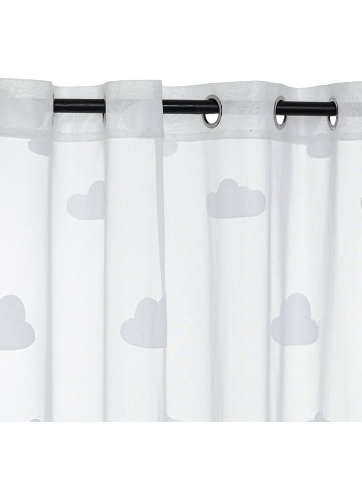 WellHome for Kids Gardine in Weiß - (L)240 x (B)140 cm - onesize