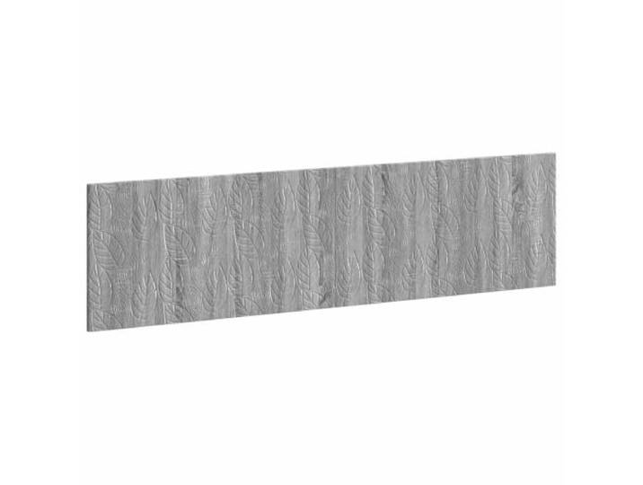 GHVBNMF Wandkopfteil mit Fächern 200x3x50cm Sonoma-Grau Holzwerkstoff Platzsparendes Wandbett-Kopfteil für Schlafzimmer, integrierte Ablagefächer, pflegeleichte Sonoma-Grau Optik.