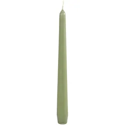 Duni Leuchterkerzen, getaucht 245 x Ø 22 mm Pistaziengrün, 100 Stk/Krt (2 x 50 Stk)