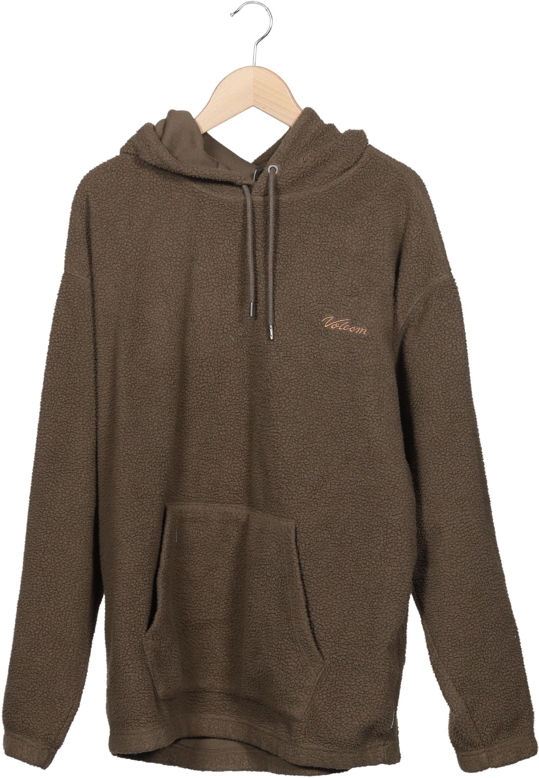 Volcom Herren Kapuzenpullover, Braun, Gr. L, Synthetik - Second Hand